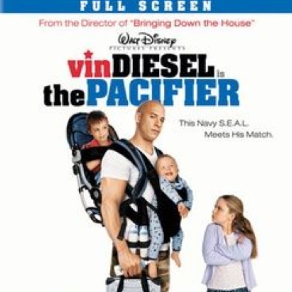 Vin Diesel The Pacifier DVD Full Screen PG Disney Family Comedy 2005